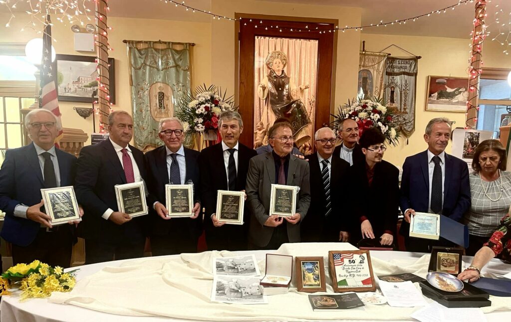 I vertici della Bcc Monte Pruno a New York