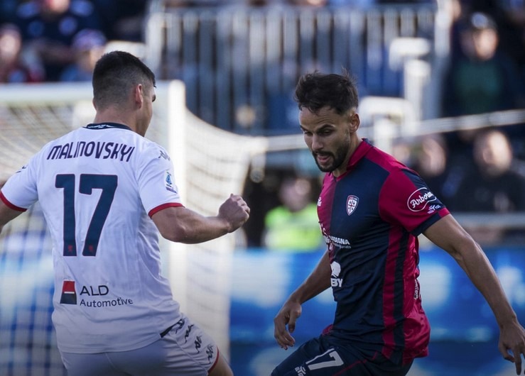Il Cagliari batte il Genoa ed esce dalla “zona rossa”