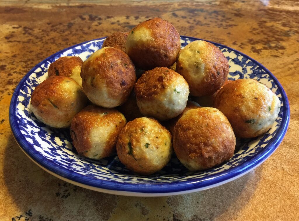 Polpette con la ricotta di pecora