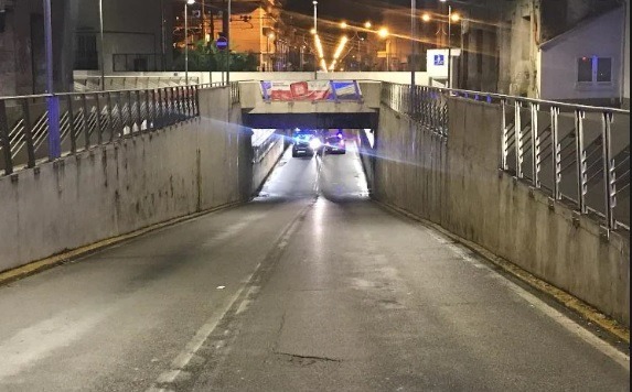 Battipaglia, sottopasso ferroviario chiuso fino a mezzanotte