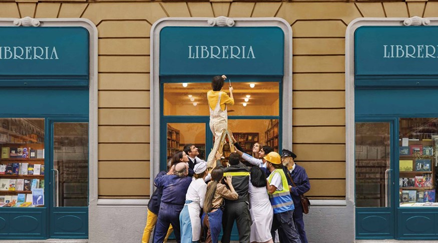 Il payoff della nuova campagna di comunicazione è “fondato sul bene comune”
