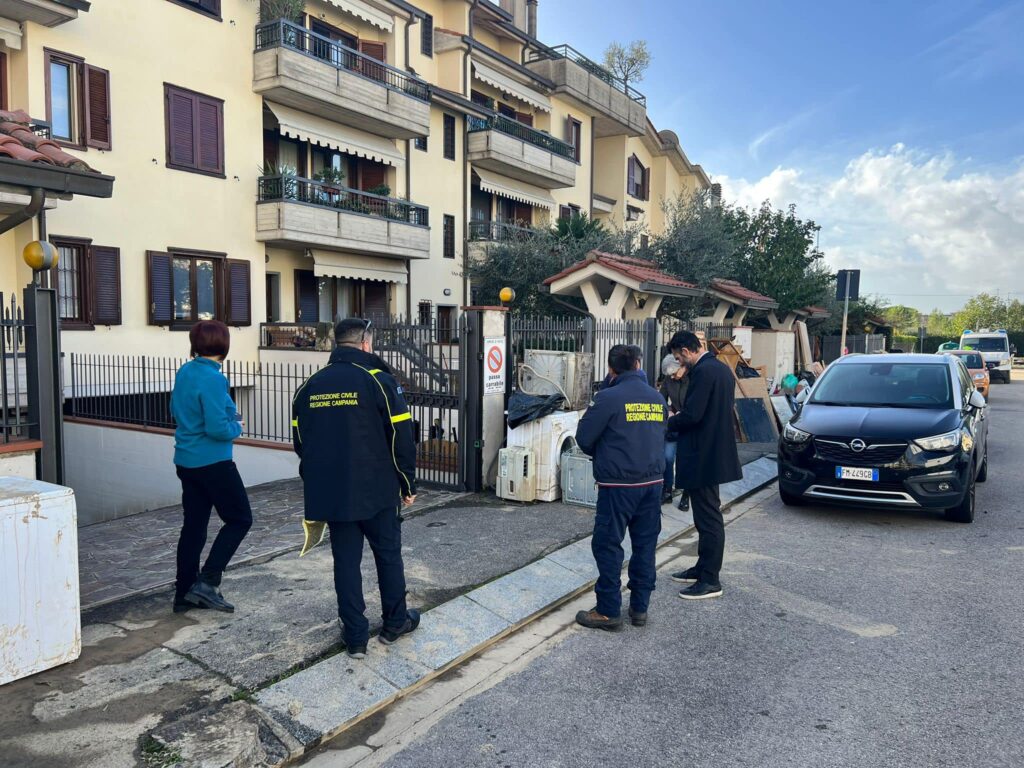 Pellezzano, volontari in Toscana per aiutare gli alluvionati