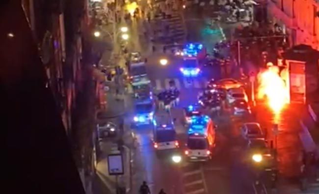 Napoli-Union Berlino, arrestati 11 tifosi tedeschi
