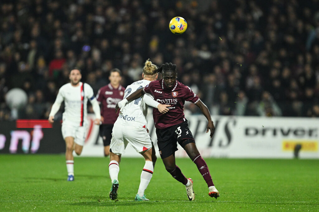 Salernitana-Milan 2-2, Bersagliera acciuffata al 90′