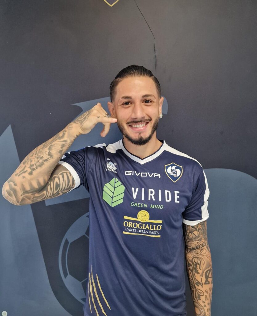 Calciomercato Cavese, preso l’attaccante esterno Faella