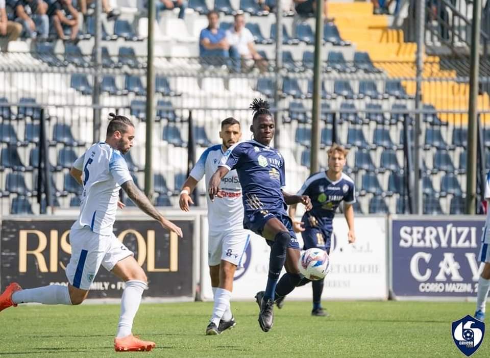 Cavese, rescisso il contratto con Sowe