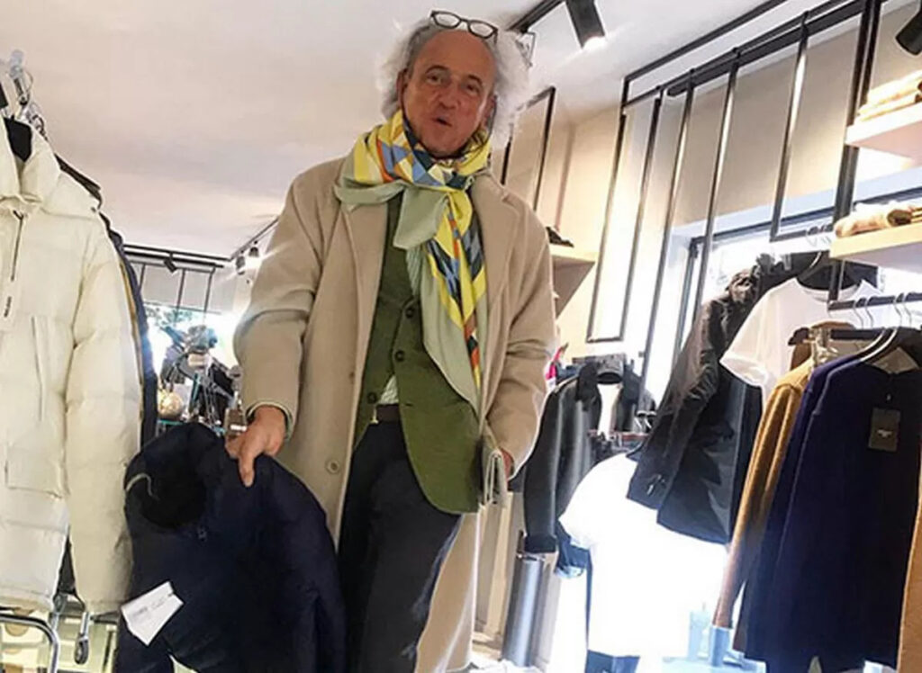 Salerno piange il “re” della moda Franco Ricciardi