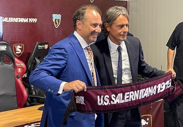 Salernitana, faccia a faccia tra Iervolino e Inzaghi