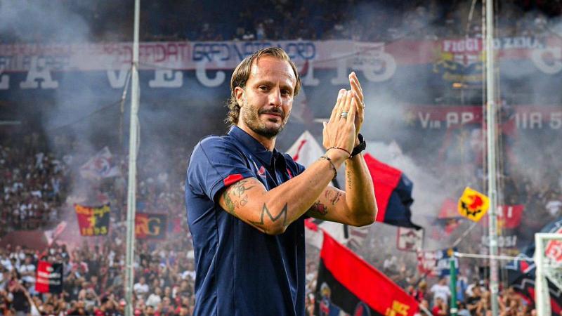 Genoa in emergenza a Salerno, Gilardino: «Nelle difficoltà siamo una roccia»
