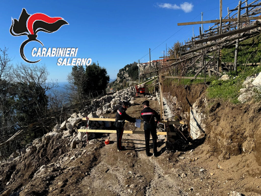 Costiera Amalfitana: 29 persone denunciate per abusi edilizi