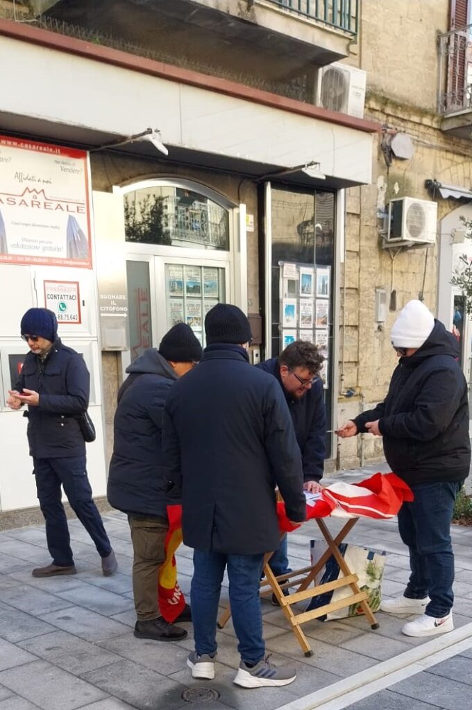 Reato di omicidio sul lavoro, raccolta firme a Baronissi