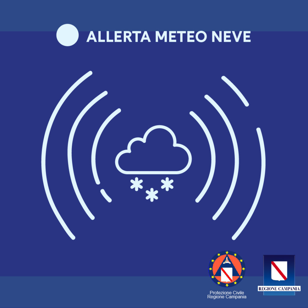 Allerta Meteo per neve a partire dalle 22