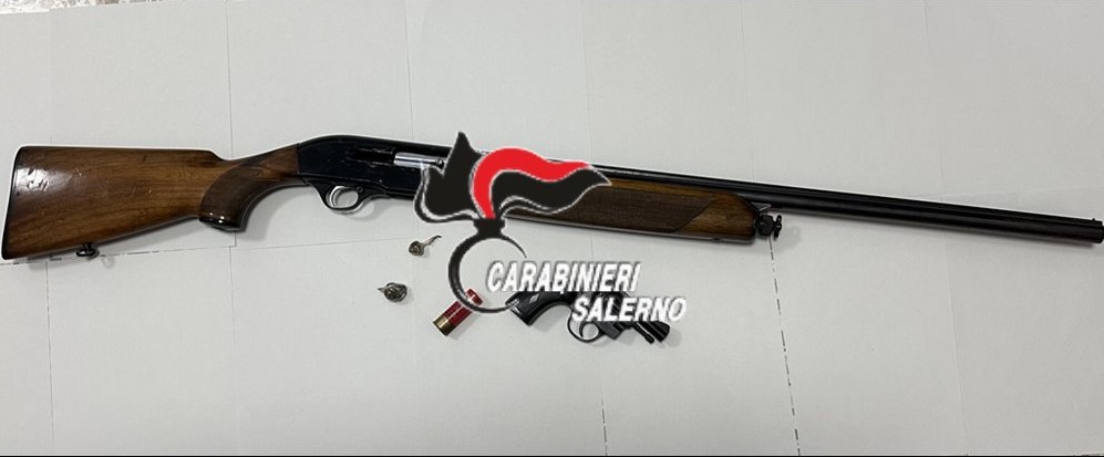 Aveva un fucile rubato: 27enne di Castel San Giorgio arrestato