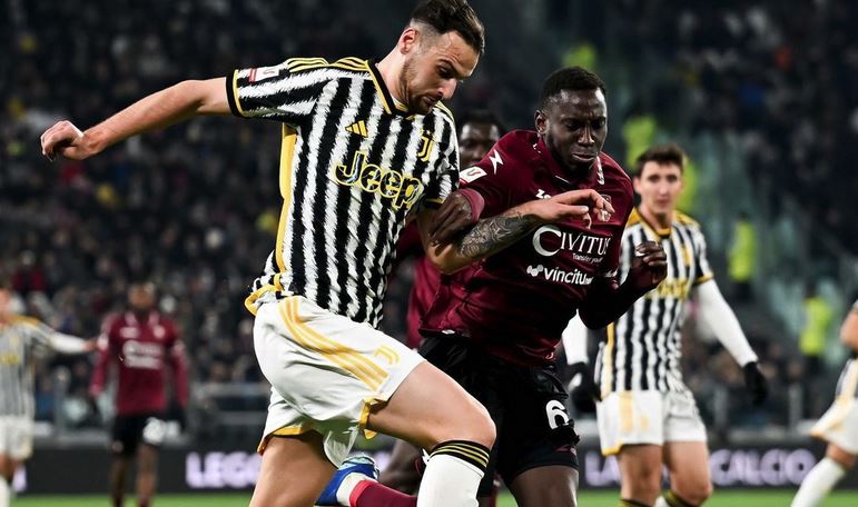 Juventus-Salernitana 6-1, goleada bianconera: granata travolti ed eliminati
