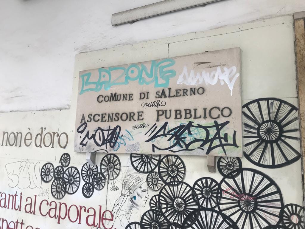 Imbrattati a Salerno i murales della Fondazione Gatto