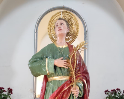 Roccapiemonte, restaurata la statua di San Potito