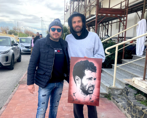 Campioni su tela: gli assi della Salernitana ritratti da Volturno