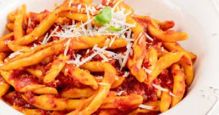Pasta con ‘nduja e cipolle rosse