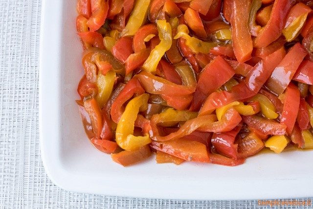 Peperoni in agrodolce