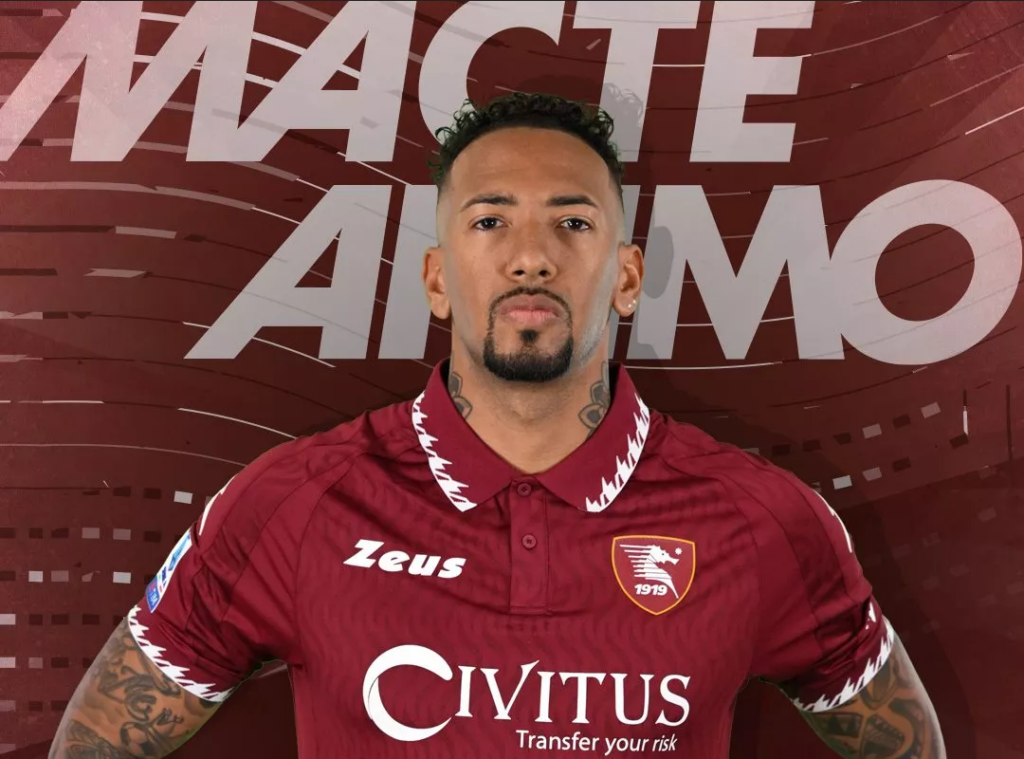 Calciomercato Salernitana, firmato l’accordo con Boateng