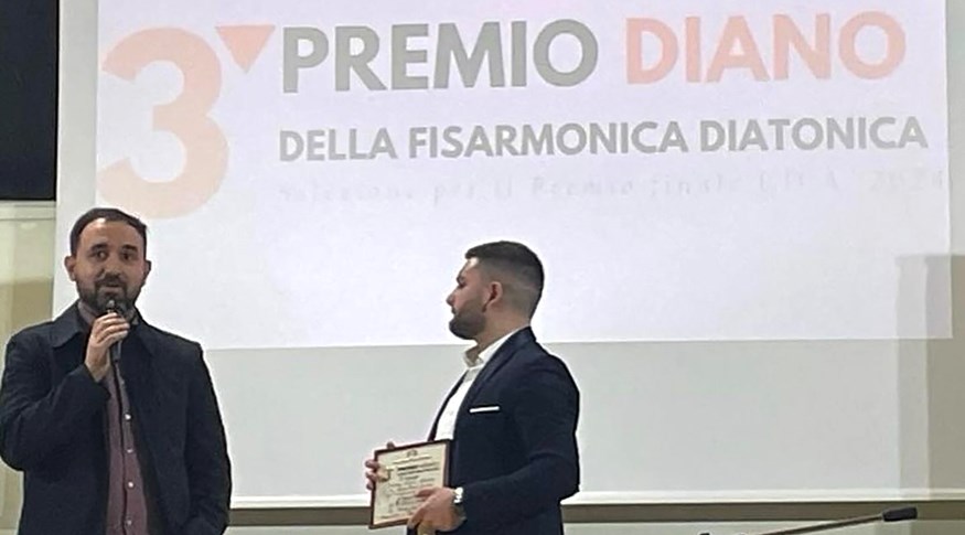 L’Associazione Monte Pruno Giovani valorizza il talento: consegnate due borse di studio ai vincitori del “Diano – Fisarmonica Diatonica”