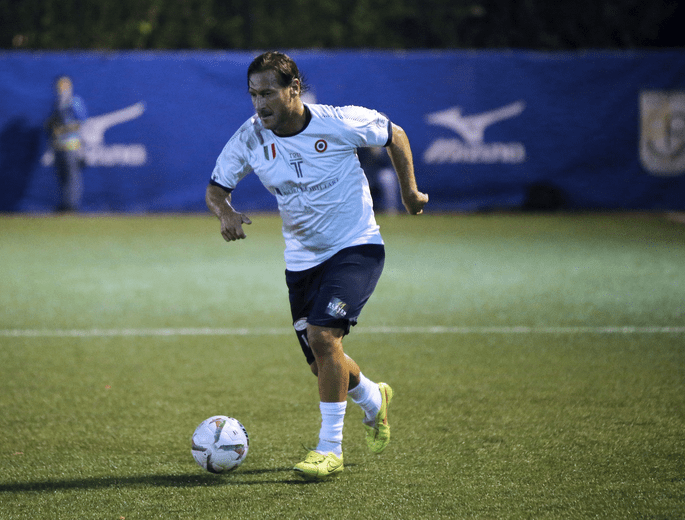 Totti in campo all’Arechi l’otto giugno