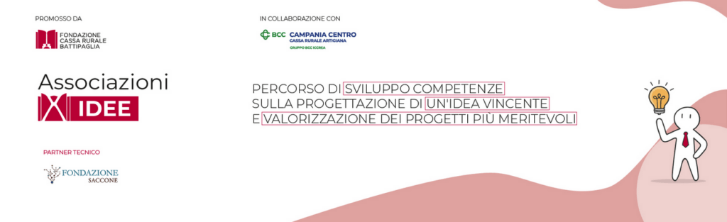 AssociazioniXIdee, ancora pochi giorni per iscriversi al bando