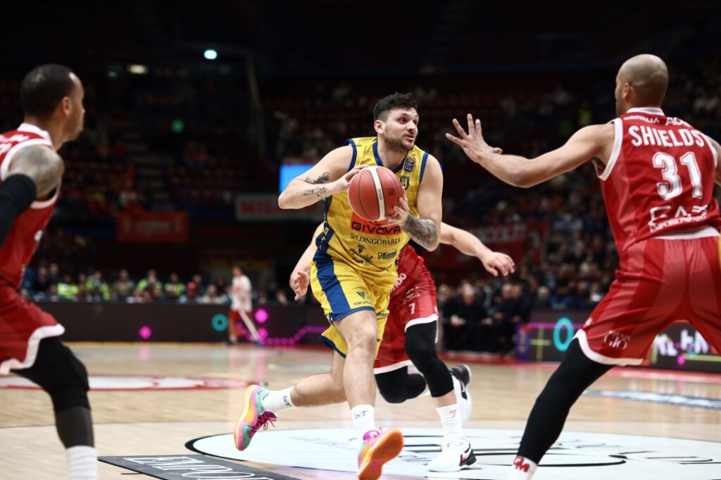 La Givova Scafati si arrende al colosso Milano