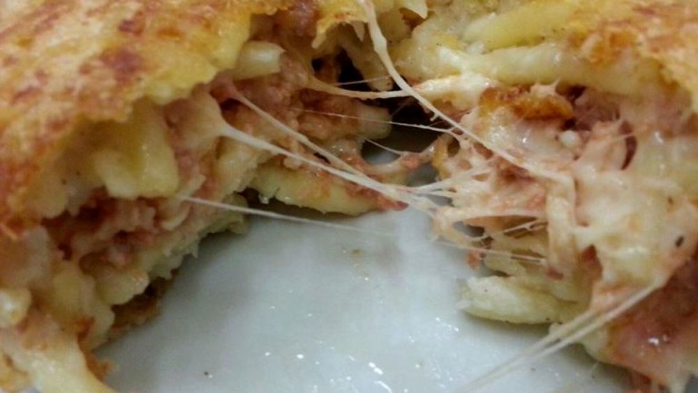 Frittatina di pasta tradizionale