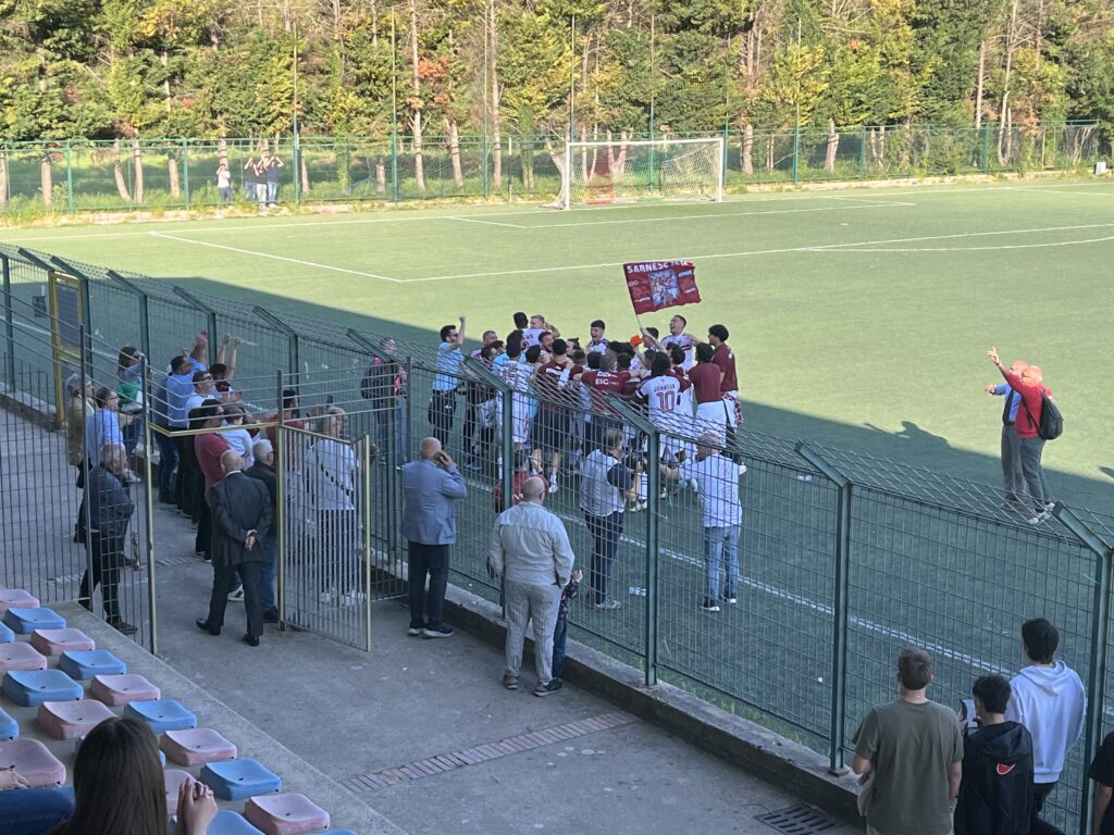 La Sarnese promossa in D