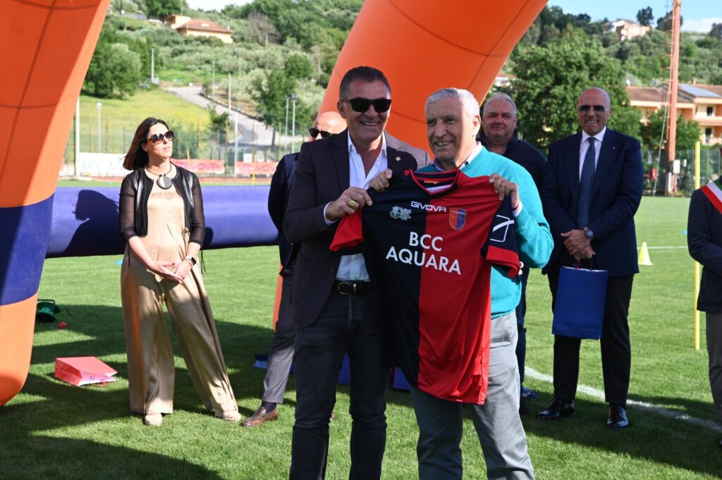 Castelnuovo Cilento, inaugurato lo stadio “Valentino Giordano”