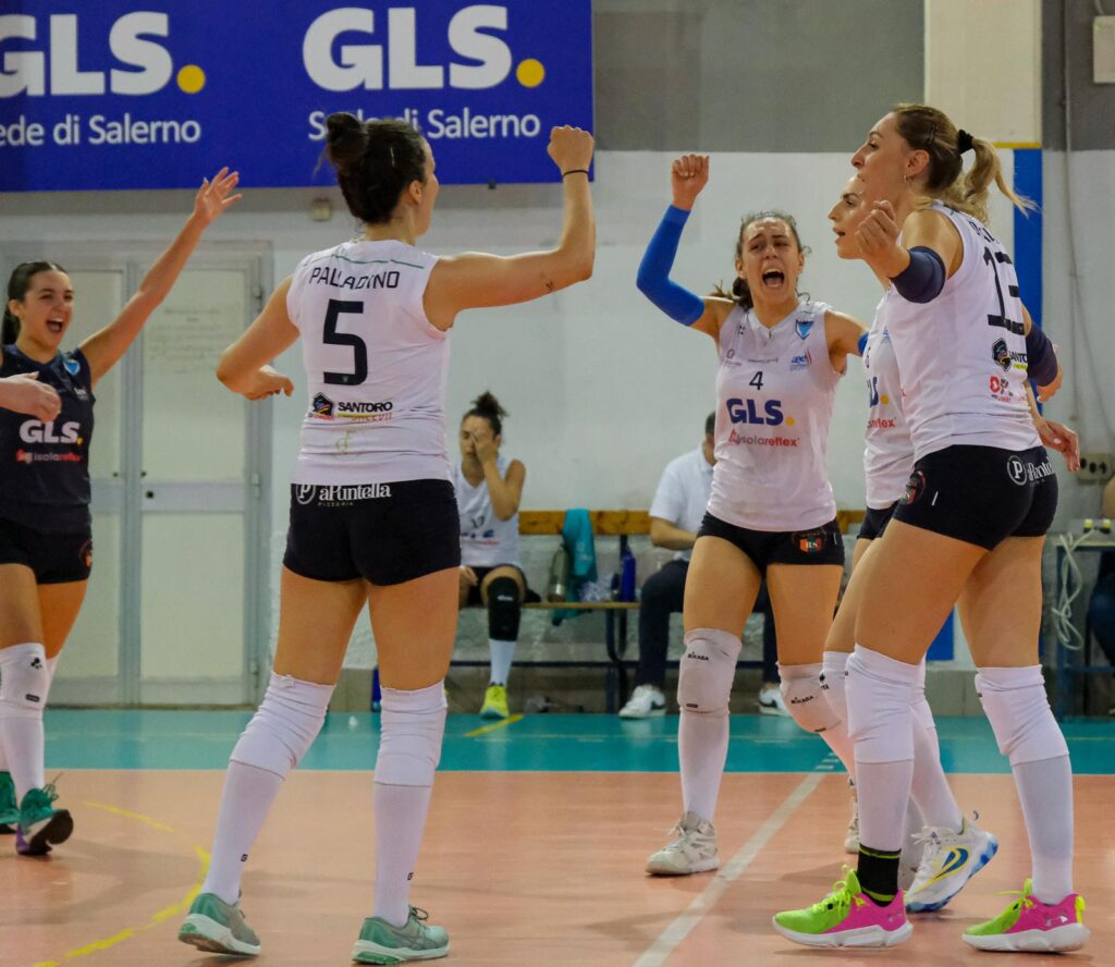 Salerno Guiscards vittoria in gara 1 contro Caivano