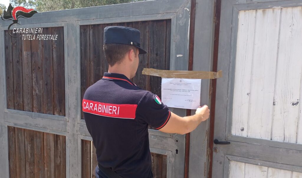 Castellabate, sequestrato complesso turistico abusivo