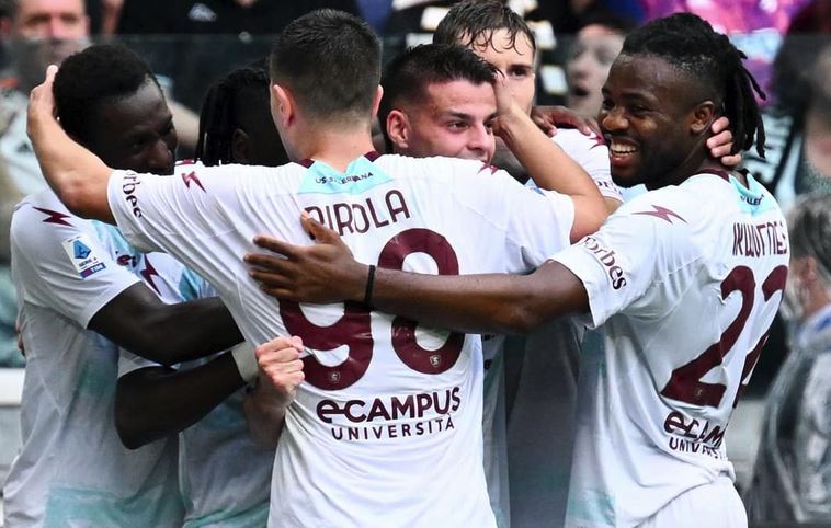 Juventus-Salernitana 1-1, granata tutto cuore: pari allo “Stadium”