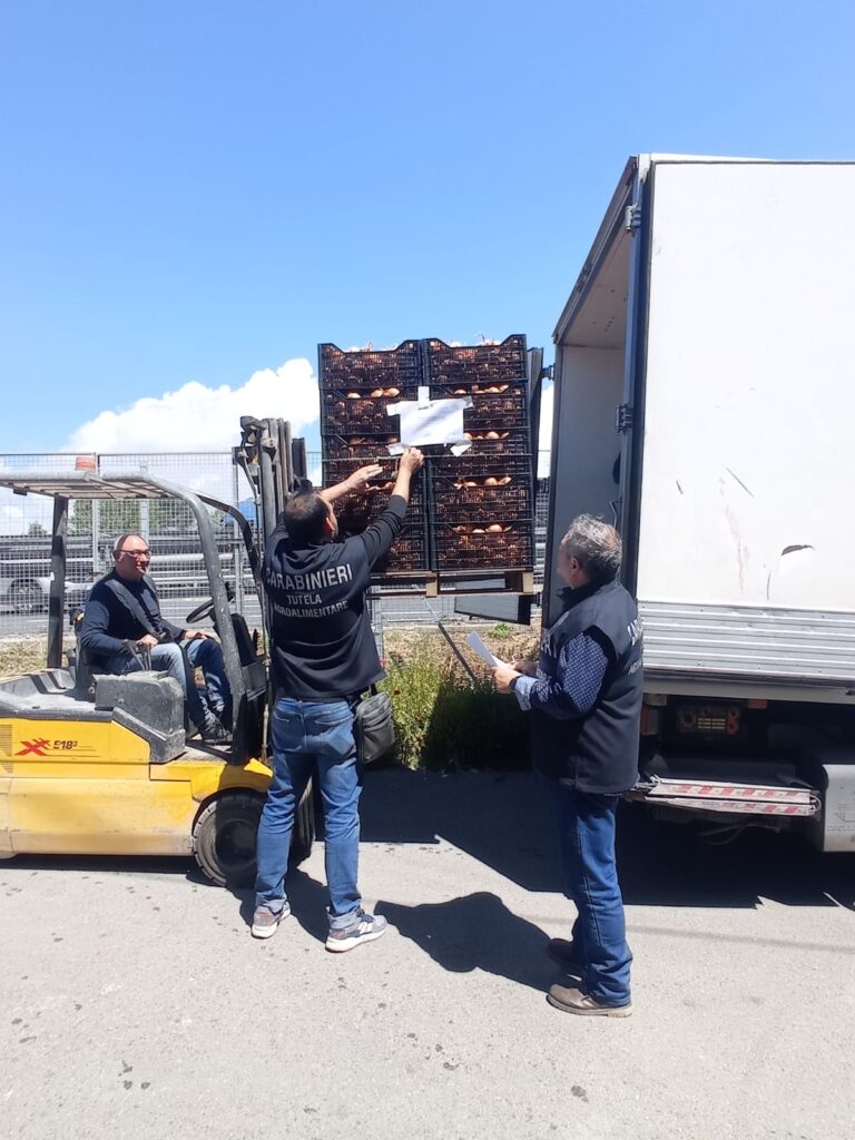 Salerno, cibo sequestrato da Carabinieri donato a Banco Alimentare