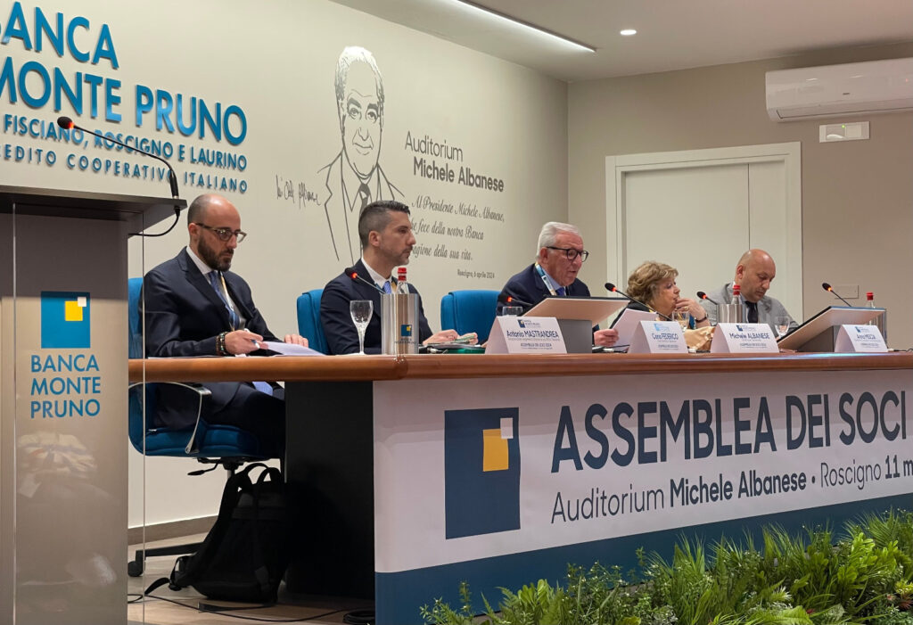 Banca Monte Pruno, Michele Albanese lascia