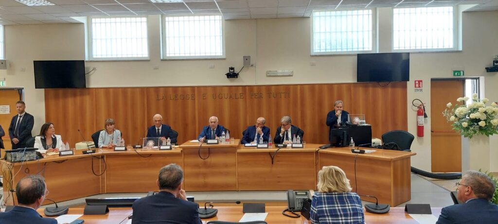 Nordio in visita al Tribunale di Nocera Inferiore