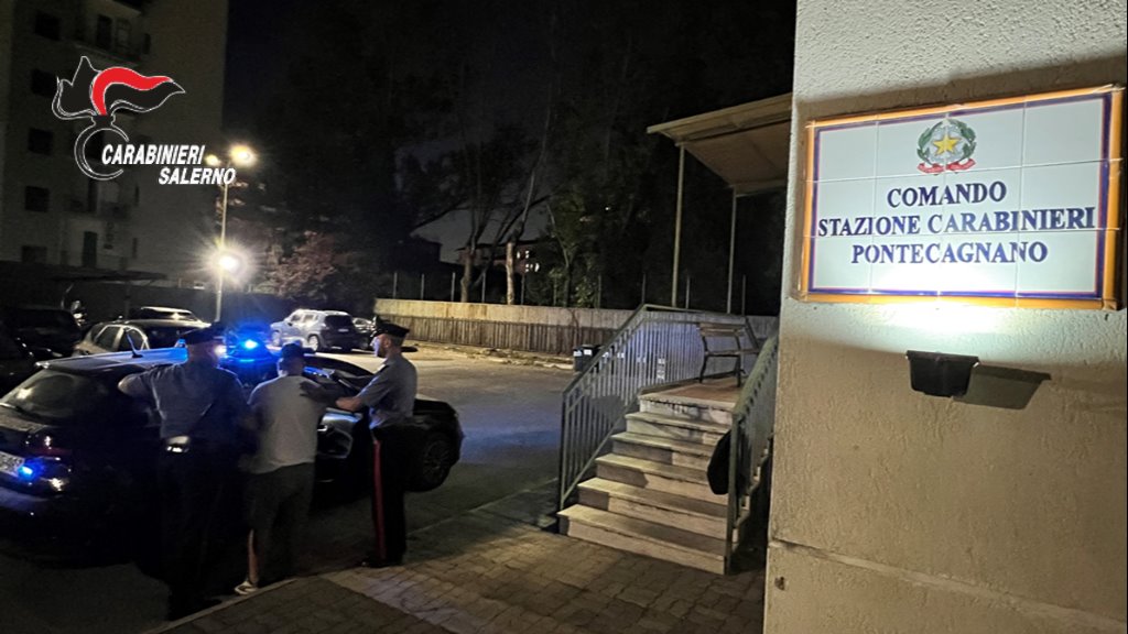 Pontecagnano, picchia violentemente la moglie: in manette