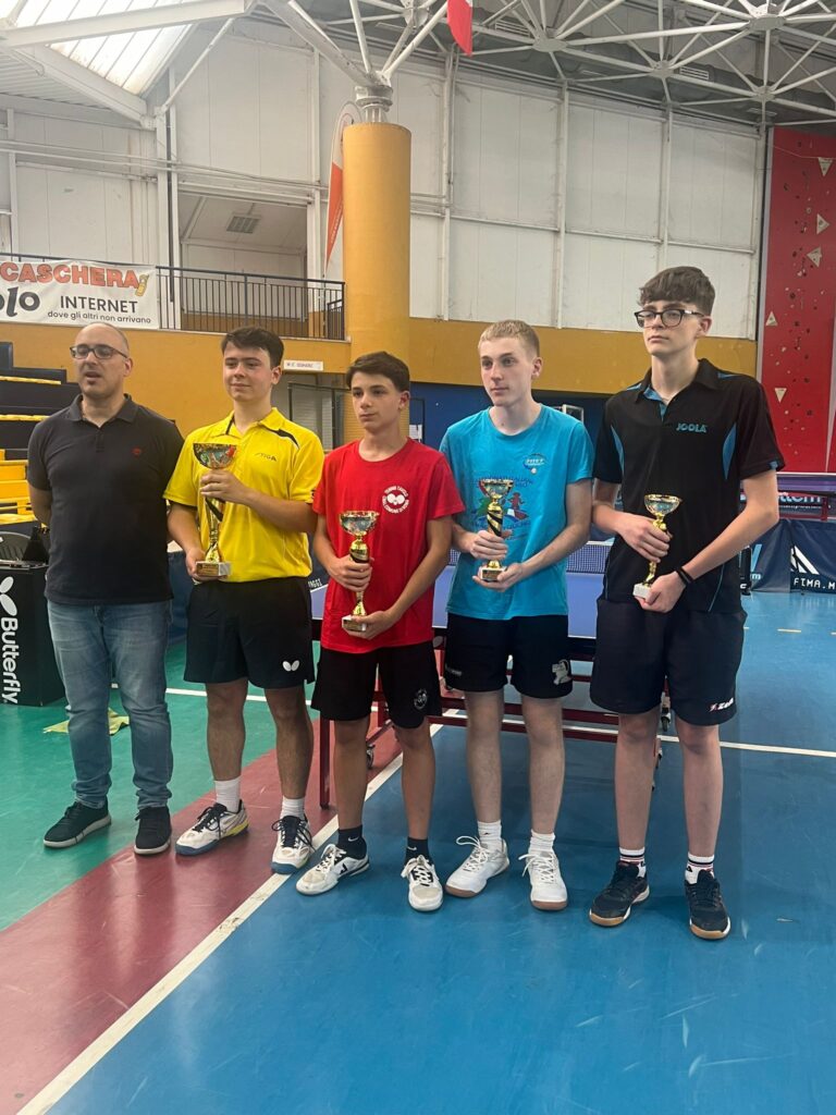 Tennis Tavolo Nocera, un’altra medaglia di bronzo per Iovine