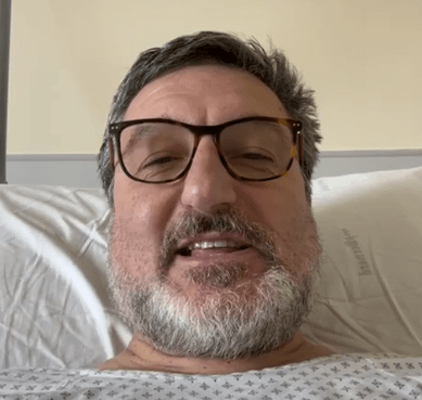 Video di Calvosa ai fedeli: «Mi hanno operato, sto bene»