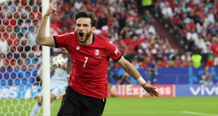 Sogno Georgia, batte CR7 e lo raggiunge agli ottavi con la Turchia