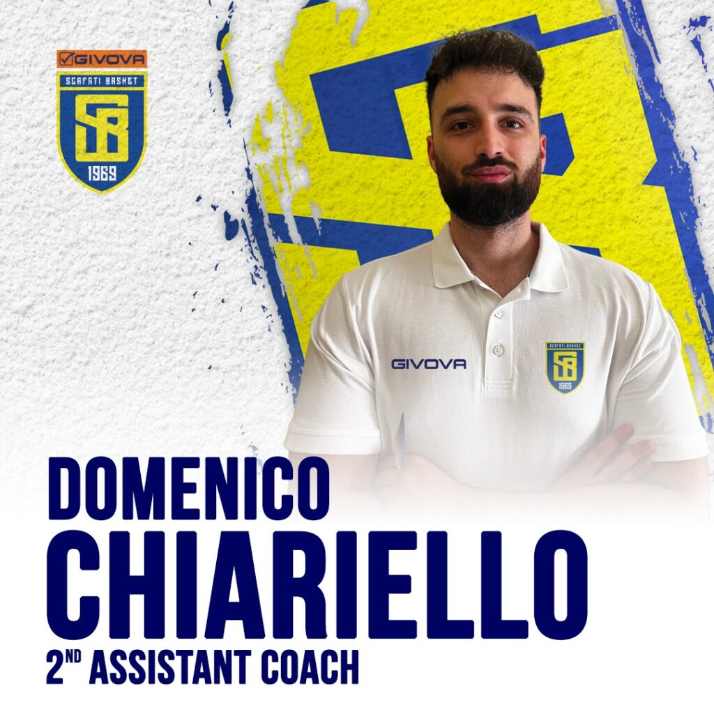 Givova Scafati, Chiariello secondo assistente allenatore