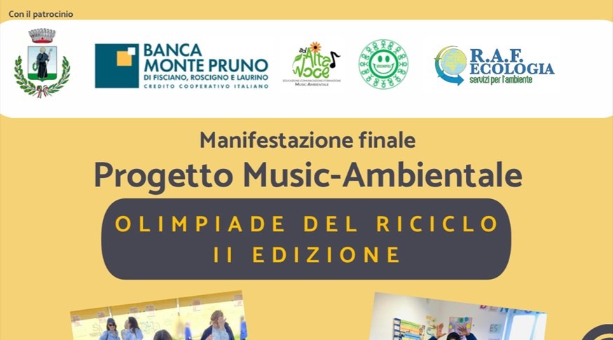 “Olimpiade del Riciclo”: manifestazione finale del progetto ambientale promosso dalla BCC Monte Pruno