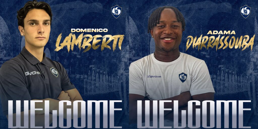 Calciomercato Cavese, ufficiali Lamberti e Diarrassouba