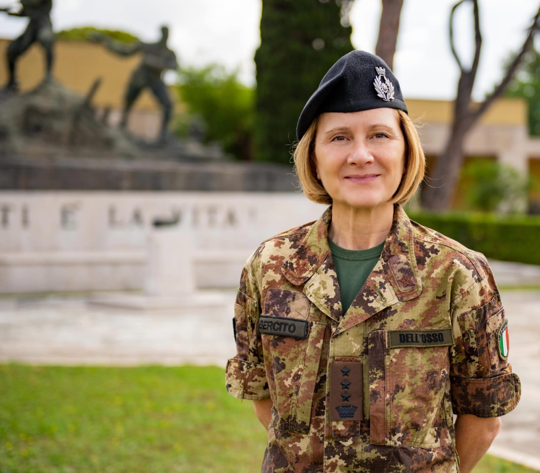 È salernitana il primo colonnello donna dell’Esercito Italiano