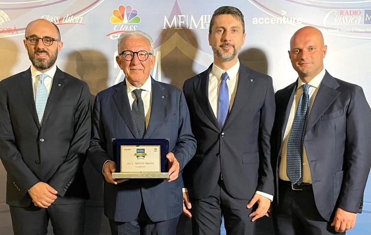Banking Awards, Banca Monte Pruno al vertice della Campania