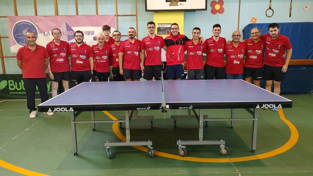 Il Tennis Tavolo Nocera metterà in campo cinque squadre