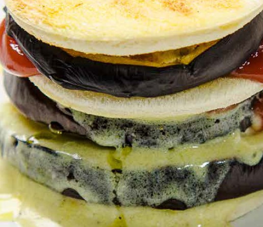 Millefoglie di melanzane