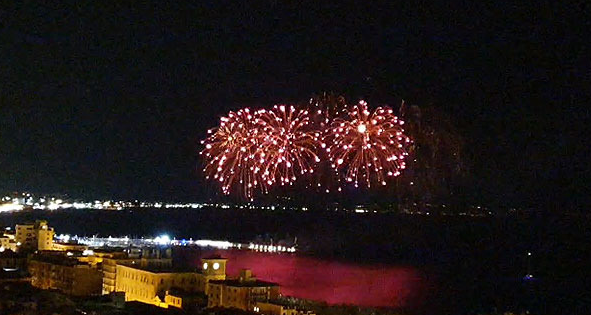 Festa di San Matteo a Salerno, i “fuochi” ai casertani