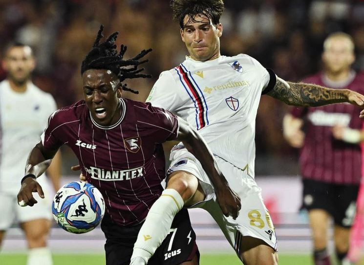 Salernitana-Sampdoria 3-2, i granata vincono una partita folle